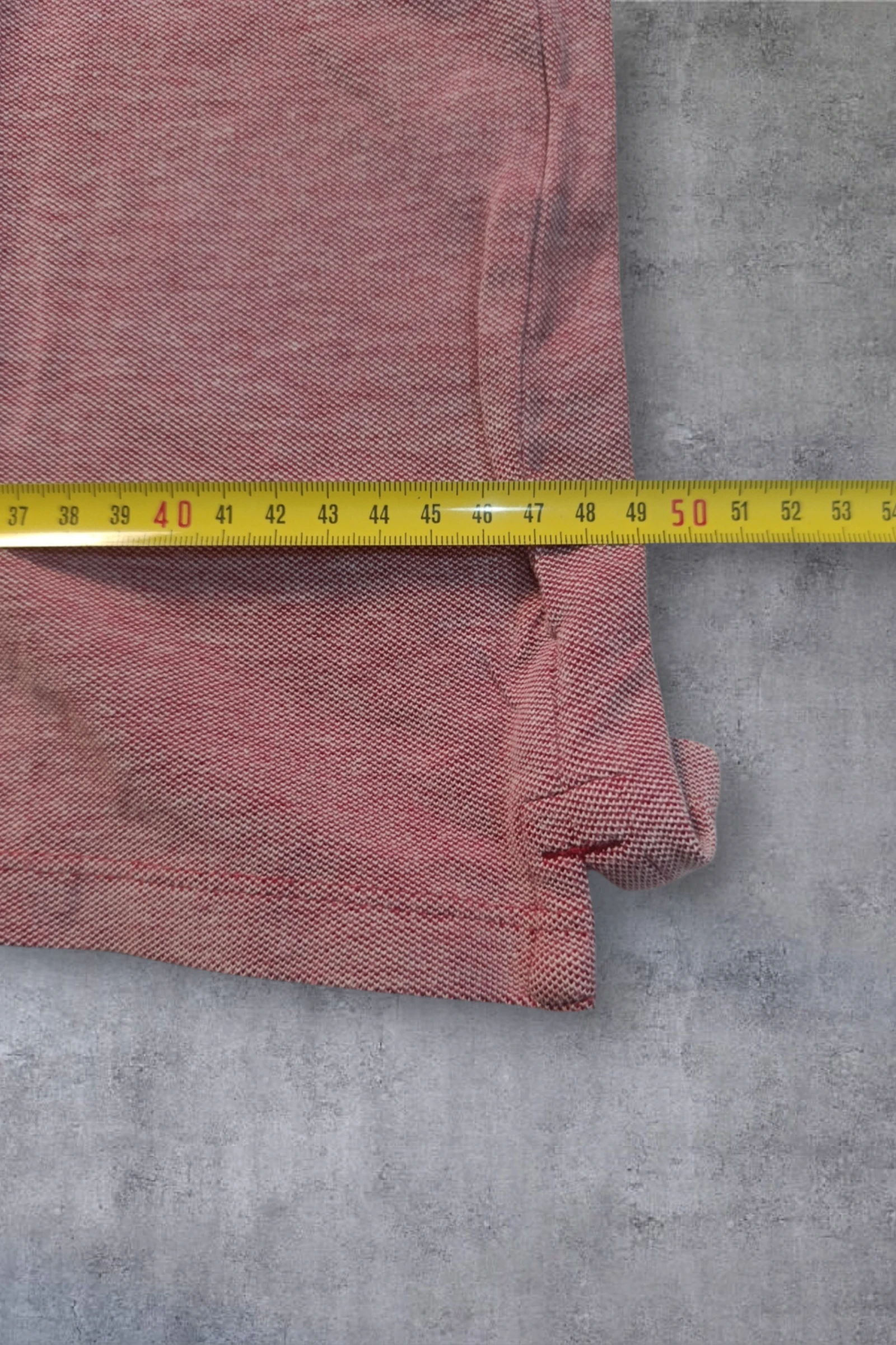 | Polo Jack & Jones Homem | Cor Rosa Mesclada | Gola Tipping Marinho Vintage | Tamanho M | – photo 7